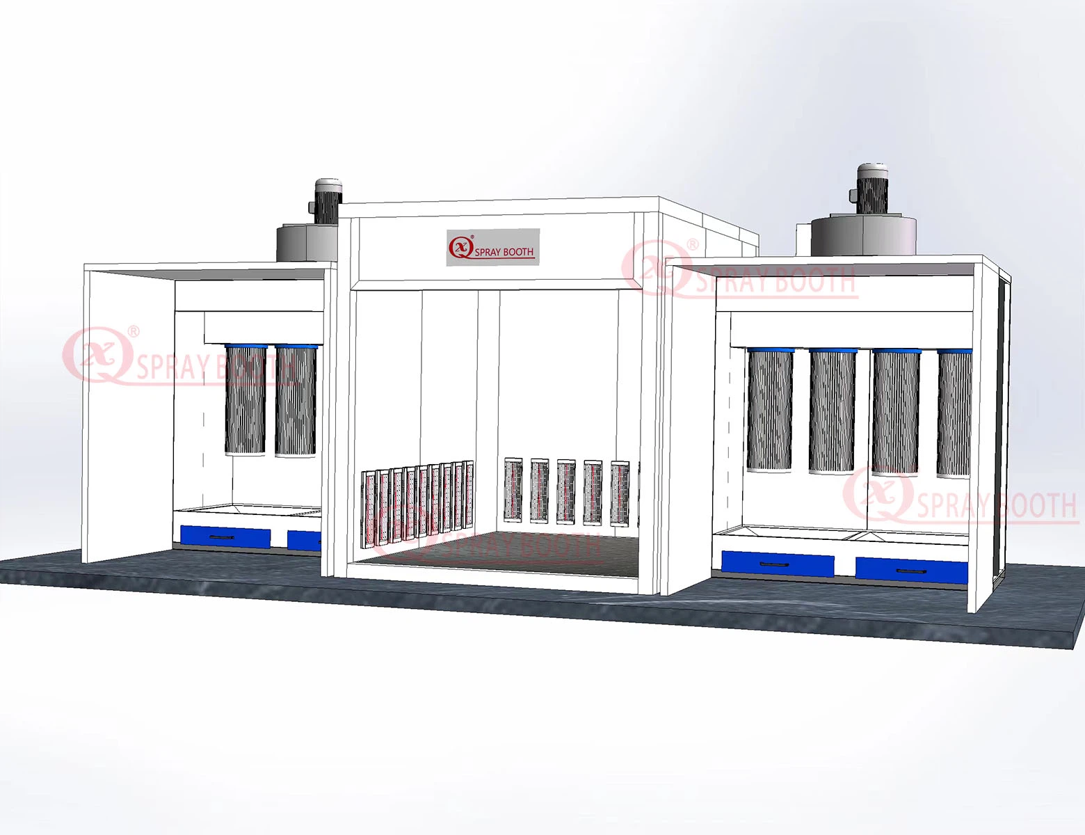 Small Industrial Electric Oven Powder Booth Manufacturer 5 Small Industrial Electric Oven Powder Booth Manufacturer 5